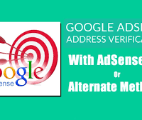 AdSense Address Verification With AdSense Pin Or Alternate Methods